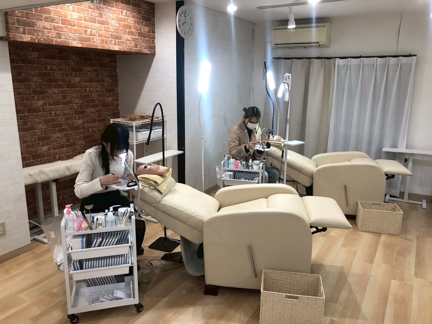 技術練習の様子